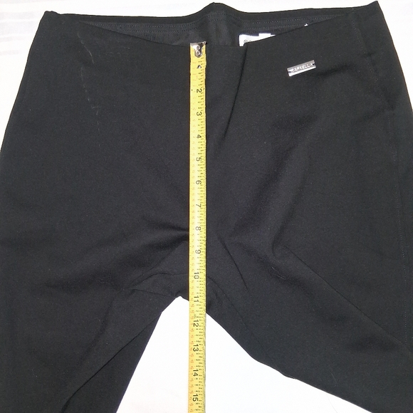 Rafaella Women Size L Pants Black Comfort Trousers - Picture 9 of 14